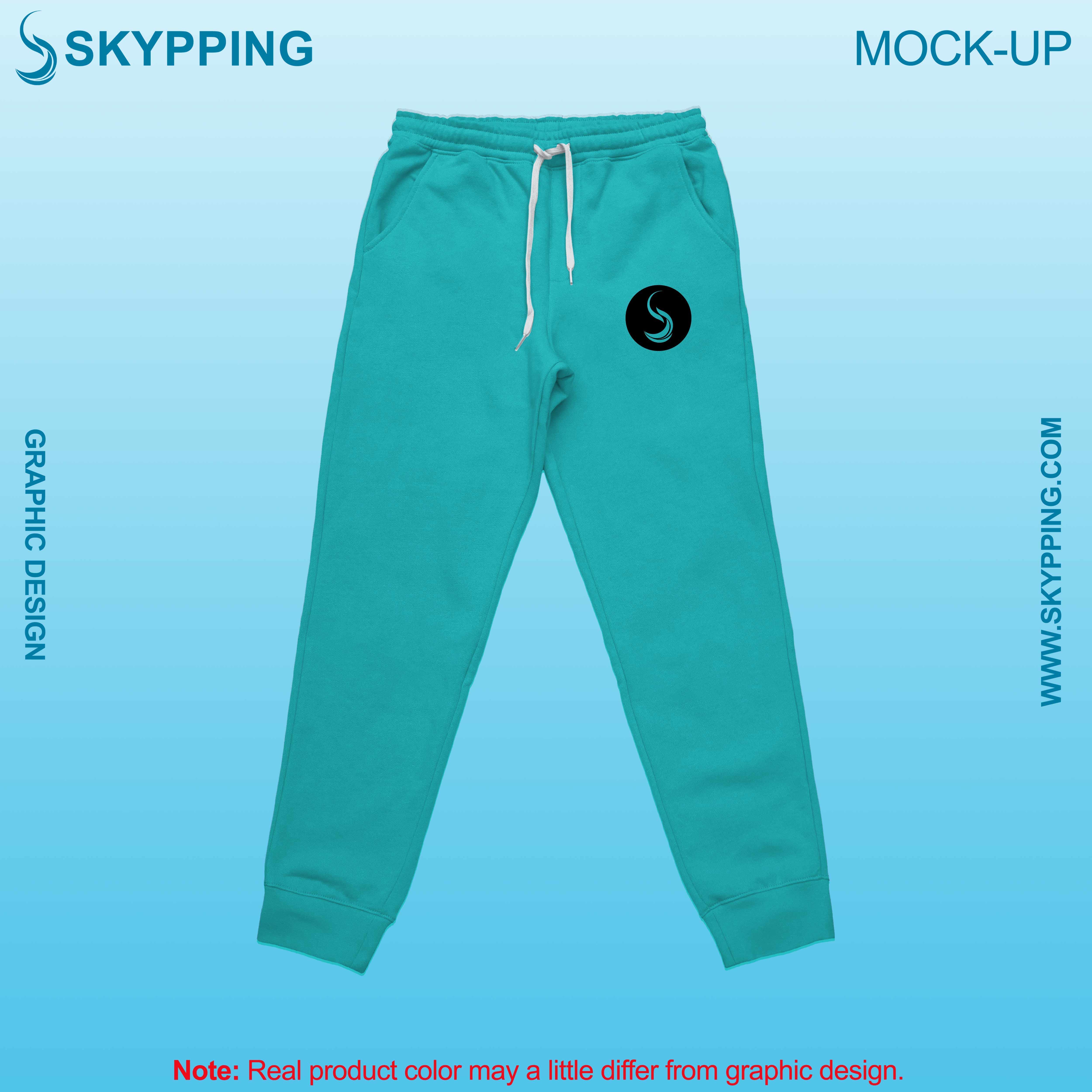 Sweatpant with Crossed Pocket and Ribbed Bottom